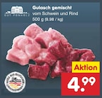 Gulasch gemischt im Angebot bei Netto Marken-Discount in Halle Gulasch gemischt Angebote von Gut Ponholz bei Netto Marken-Discount Halle für 4,99 €
