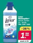 Weichspüler Angebote von Lenor bei Netto mit dem Scottie Pinneberg für 1,99 €