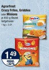 Crazy Frites, Griddies oder Minions von Agrarfrost im aktuellen V-Markt Prospekt für 1,49 €