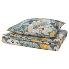 Aktuelles Bettwäsche-Set, 2-teilig bunt/Blumenmuster 140x200/80x80 cm Angebot bei IKEA in Trier ab 17,99 €