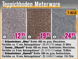 Teppichboden Meterware Angebote bei Hornbach Freital für 12,95 €