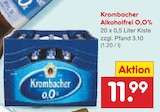 Alkoholfrei 0,0% von Krombacher im aktuellen Netto Marken-Discount Prospekt