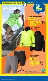 Prix et réduction Veste Homme dans le prospectus Lidl en cours Offre Veste Homme dans le catalogue Lidl du moment à la page 45