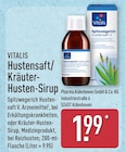 Spitzwegerich Hustensaft V im Angebot bei ALDI Nord in Lemgo Spitzwegerich Hustensaft V Angebote von Vitalis bei ALDI Nord Lemgo für 1,99 €