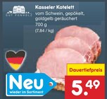 Aktuelles Kasseler Kotelett Angebot bei Netto Marken-Discount in Erfurt ab 5,49 €