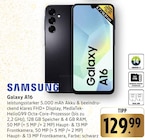 Galaxy A16 im Angebot bei E center in Nürtingen Galaxy A16 Angebote von Samsung bei E center Nürtingen für 129,99 €