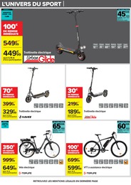 Prix et réduction VTT dans le prospectus Carrefour en cours Offre VTT dans le catalogue Carrefour du moment à la page 71