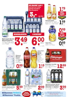 Coca Cola im aktuellen E center Prospekt (Rastatt) Coca Cola im E center Prospekt "Aktuelle Angebote" mit 42 Seiten (Rastatt)