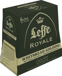 Bière blonde royale 6,6% vol. - Géant Casino à Mulhouse Bière blonde royale 6,6% vol. en promo chez Géant Casino Mulhouse à 3,71 €