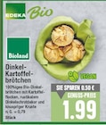 Dinkel-Kartoffelbrötchen von EDEKA Bio, Bioland, Vegan im aktuellen E center Prospekt für 1,99 €