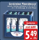 Aktuelle Mineralwasser Angebote bei E center in Duisburg Aktuelles Mineralwasser Angebot bei E center in Duisburg ab 5,49 €