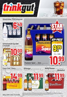 Bier im Trinkgut Prospekt "Aktuelle Angebote" mit 8 Seiten (Wiesbaden)