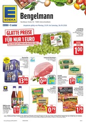 EDEKA Supermarkt Prospekt der aktuellen Woche mit 38 Seiten, gültig von 21.09.2026 bis 26.09.2026, in Unterschneidheim und Umgebung Aktueller EDEKA Supermarkt Prospekt in Unterschneidheim und Umgebung, "Wir lieben Lebensmittel!" mit 38 Seiten, 21.09.2026 - 26.09.2026