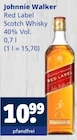 Red Label Scotch Whisky bei Getränkewelt im Schermbeck Prospekt für 10,99 €