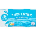 Thon entier au naturel - CARREFOUR CLASSIC' en promo chez Carrefour Châtillon à 3,39 €