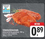 Schweinerückensteaks im Angebot bei E center in Fürth Schweinerückensteaks Angebote bei E center Fürth für 0,89 €