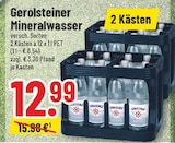 Mineralwasser im Angebot bei Trinkgut in Paderborn Mineralwasser Angebote von Gerolsteiner bei Trinkgut Paderborn für 12,99 €