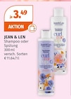Shampoo im Angebot bei Müller in Kirchheim Shampoo Angebote von Jean & Len bei Müller Kirchheim für 3,49 €