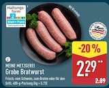 Aktuelles Grobe Bratwurst Angebot bei ALDI Nord in Hamm ab 2,29 €