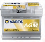 Silver Dynamic AGM 12V/60AH im Angebot bei AUTOPLUS in Wolfsburg Silver Dynamic AGM 12V/60AH Angebote von VARTA bei AUTOPLUS Wolfsburg für 189,95 €