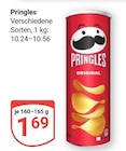 Original Angebote von Pringles bei GLOBUS Krefeld für 1,69 €