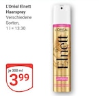 Elnett Haarspray bei GLOBUS im Wetzlar Prospekt für 3,99 €