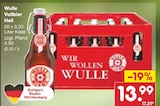 Vollbier Hell Angebote von Wulle bei Netto Marken-Discount Singen für 13,99 €