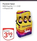 Spezi von Paulaner für 3,99 € bei GLOBUS im Angebot Spezi von Paulaner im aktuellen GLOBUS Prospekt