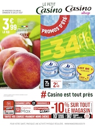 Petit Casino Catalogue "Promos d'été", 12 pages, Saint-Julien-en-Genevois,  29/06/2022 - 10/07/2022
