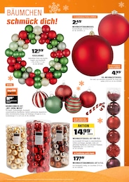 OBI Weihnachtskugeln im Prospekt OBI Weihnachtskugeln im Prospekt