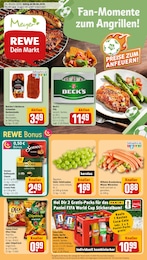 REWE Prospekt „Dein Markt“ für Norken und Umgebung mit 28 Seiten REWE Prospekt für Norken und Umgebung: „Dein Markt“, 28 Seiten, 08.06.2026 - 13.06.2026