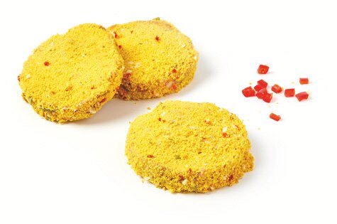 Burger panés de veau