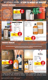 Prix et réduction Blended Whisky dans le prospectus Intermarché Super en cours Offre Blended Whisky dans le catalogue Intermarché Super du moment à la page 12