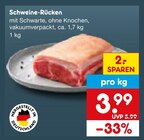 Schweine-Rücken im Angebot bei Netto Marken-Discount in Bergheim Schweine-Rücken Angebote bei Netto Marken-Discount Bergheim für 3,99 €