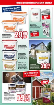 Wandfarbe im aktuellen Witthus Heimtex-Fachmarkt GmbH Prospekt (Oldenburg) Wandfarbe im Witthus Heimtex-Fachmarkt GmbH Prospekt "RENOVIEREN ZUM SPAR-PREIS!" mit 10 Seiten (Oldenburg)