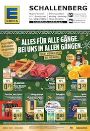 EDEKA Prospekt für Leverkusen: "Aktuelle Angebote", 28 Seiten, 16.12.2024 - 24.12.2024