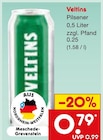 Pilsener im Angebot bei Netto Marken-Discount in Halver Pilsener Angebote von Veltins bei Netto Marken-Discount Halver für 0,79 €