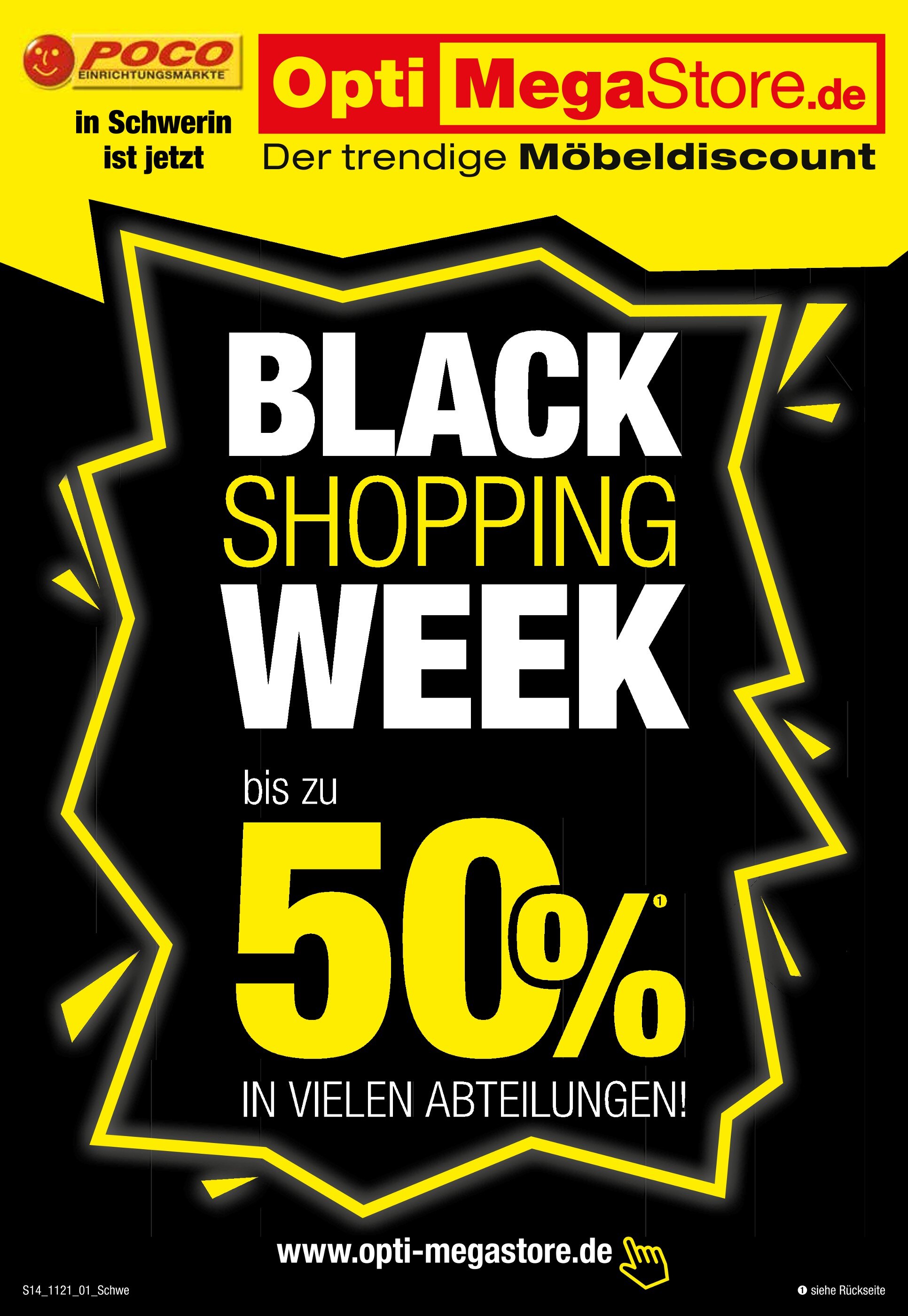 Opti-Megastore Prospekt für Schwerin mit 16 Seiten Opti-Megastore Prospekt für Schwerin: "BLACK SHOPPING WEEK", 16 Seiten, 19.11.2021 - 04.12.2021