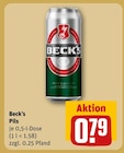 Aktuelle Becks Angebote bei REWE in Hamburg Aktuelles Pils Angebot bei REWE in Hamburg ab 0,79 €