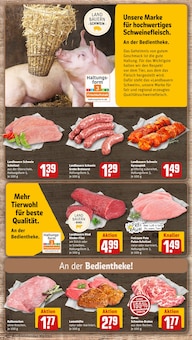 Rindfleisch im REWE Prospekt "Dein Markt" mit 28 Seiten (Reutlingen)