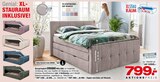 Boxspringbet MOLLINA ca. 140x200 cm Angebote von HARPER bei Ostermann Marl für 799,00 €