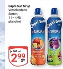 Sirup Multivitamin Angebote von Capri-Sun bei GLOBUS Zwickau für 2,99 €