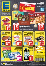 EDEKA Frischemarkt Prospekt für Sabow: "Top Angebote", 24 Seiten, 22.04.2024 - 27.04.2024