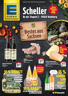 EDEKA Prospekt "Bestes aus Sachsen" mit  Seiten (Radeberg)