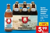 Münchner Oktoberfestbier im Angebot bei Netto Marken-Discount in Kaiserslautern Münchner Oktoberfestbier Angebote von Spaten bei Netto Marken-Discount Kaiserslautern für 5,99 €