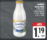 Frische Milch im Angebot bei EDEKA in Gera Frische Milch Angebote von Landliebe bei EDEKA Gera für 1,19 €