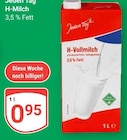 H-Milch im Angebot bei GLOBUS in Siegen H-Milch Angebote von Jeden Tag bei GLOBUS Siegen für 0,95 €