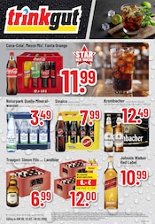 Aktueller Trinkgut Prospekt mit Cola, "Aktuelle Angebote", Seite 1