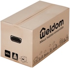 Carton multi-usages Weldom en promo à 1,00 € chez Weldom Carton multi-usages Weldom dans le catalogue Weldom