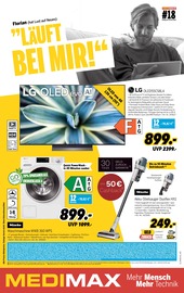 Aktueller MEDIMAX Prospekt mit Fernseher, "LÄUFT BEI MIR!", Seite 1